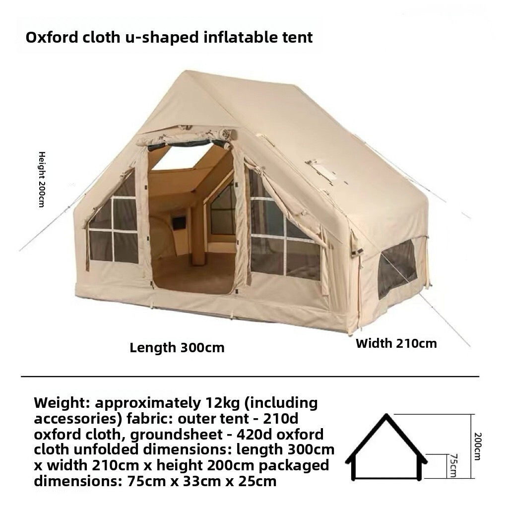 Outdoor Camping Quick Opening Inflatable Tent