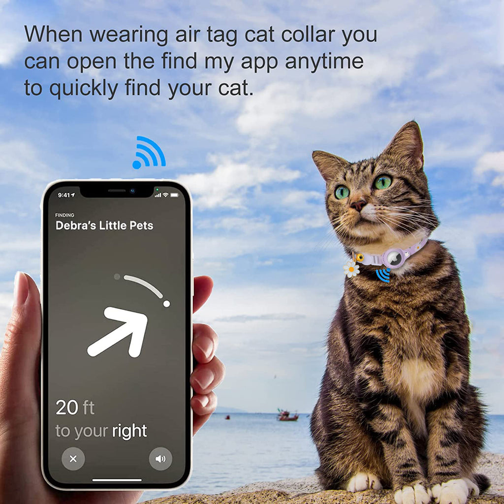 Apple AirTag Compatible Pet Collar