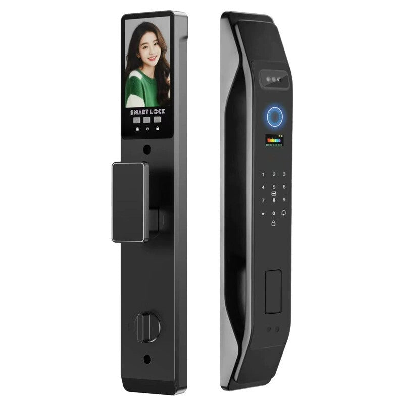 Tuya Smart Door Lock Fingerprint Password 3D Face Smart Lock