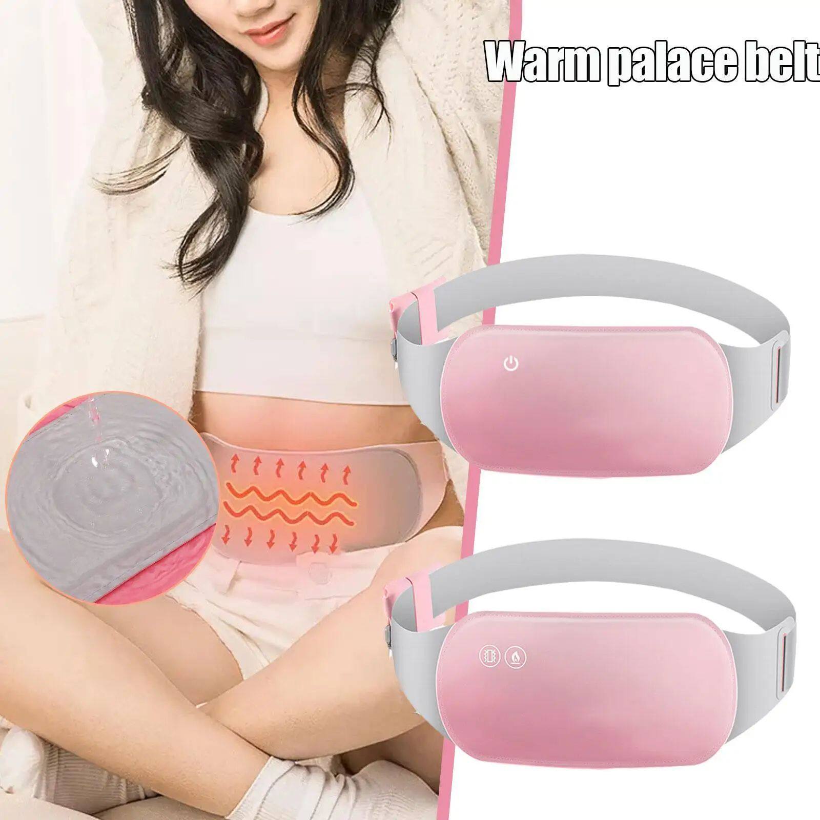 Relief Menstrual  Heating Pad Electric Fast Heating Vibratio